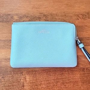 Coach Corner Zip Wristlet NWOT